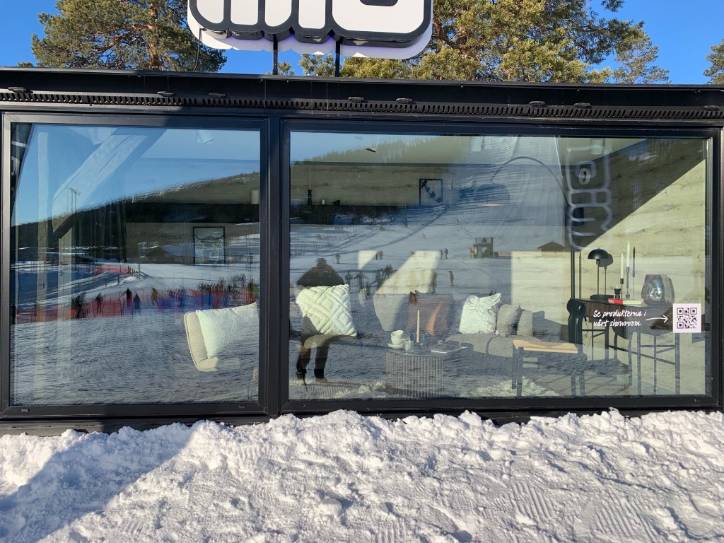 MIO showroom i fjällen